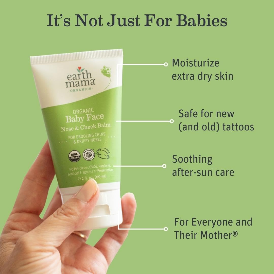 Earth Mama Baby Love Gift Set|Organic Baby Essentials Skin Care, Baby Lotion & Wash, Baby Oil, Eczema Cream, Nose & Cheek Balm, SPF 40 Baby Sunscreen Lotion & Face Stick and Diaper Balm, 8-Piece Set : Beauty & Personal Care