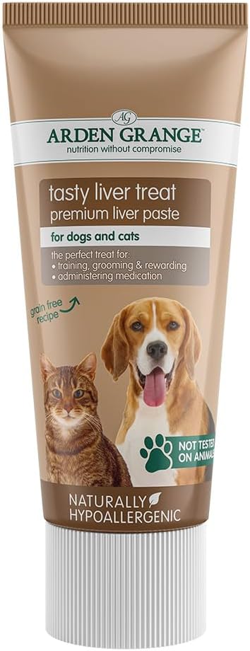 Arden Grange Tasty Liver Treats for Cats and Dogs, Brown, 75 g (Pack of 12) :Pet Supplies