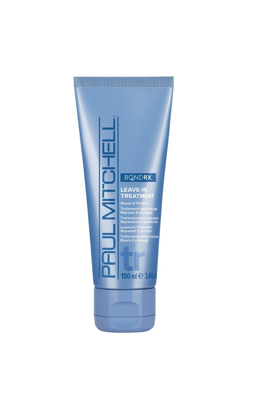 Paul Mitchell Bond Rx Leave-In Treatment, Repairs + Protects, For Chemically Treated + Damaged Hair, 3.4 Oz