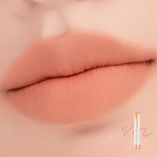 Rom&Nd Lip Mate Pencil (6 Shades, 0.5G) (01 Tenderly Peach)