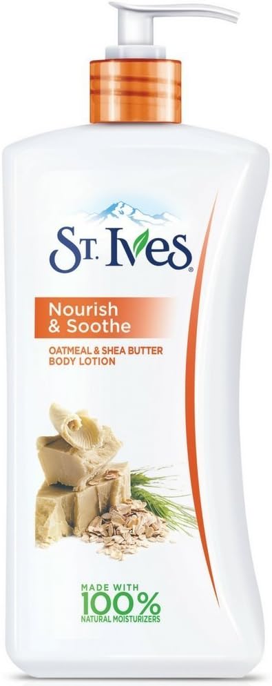 St Ives Body Lotion 21 Ounce Naturally Soothing (621Ml) (6 Pack) : Beauty & Personal Care