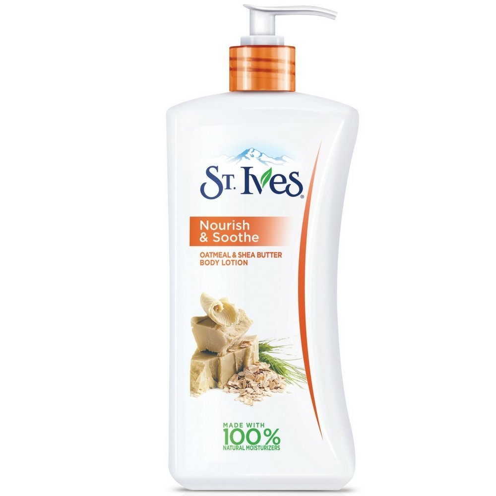 St. Ives Body Lotion 21 Ounce Naturally Soothing (621Ml) (3 Pack) : Beauty & Personal Care