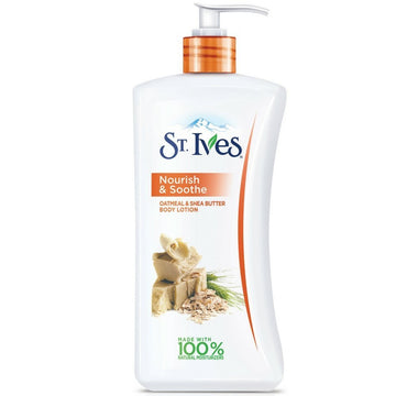 St. Ives Body Lotion 21 Ounce Naturally Soothing (621Ml) (3 Pack) : Beauty & Personal Care