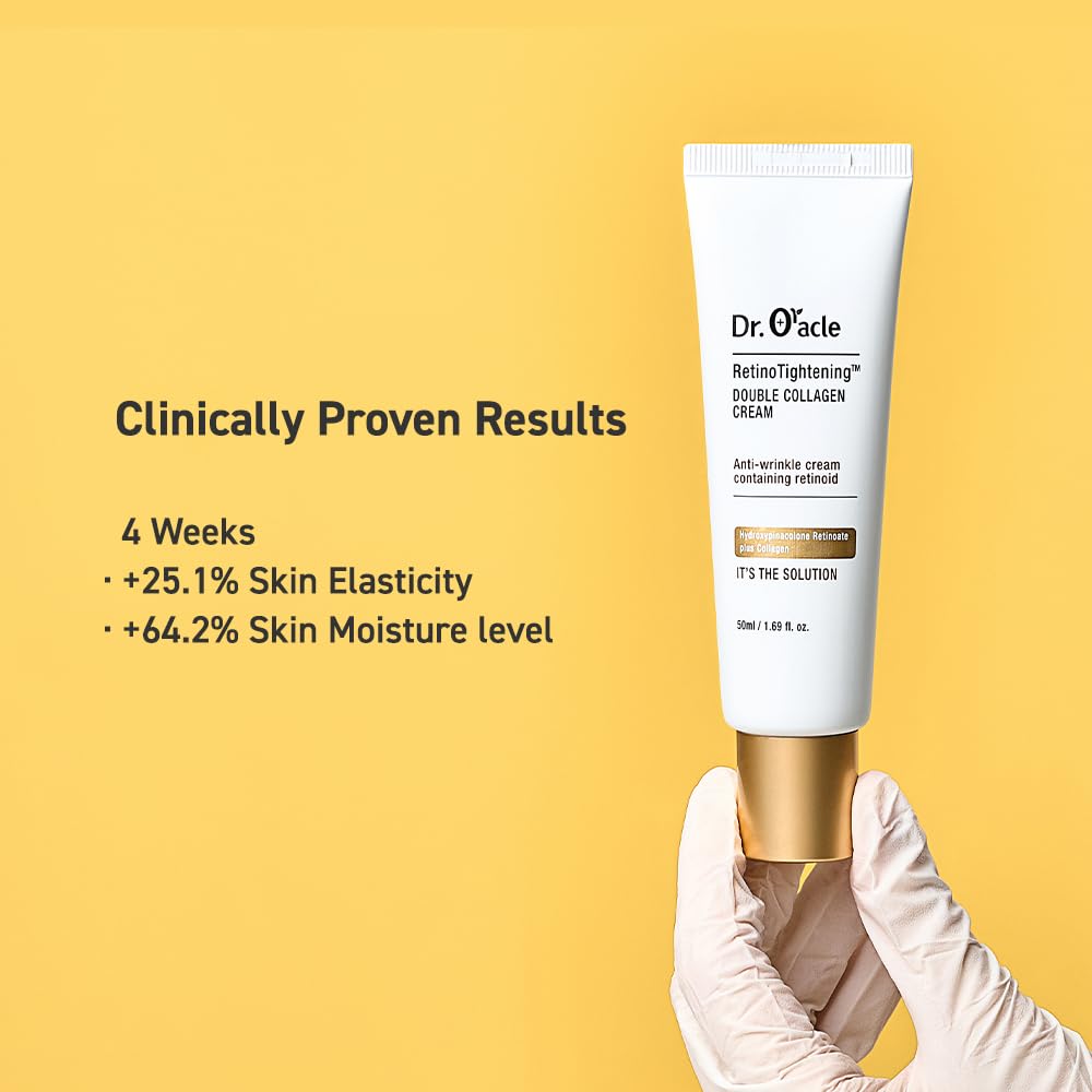 Dr.Oracle Retinotightening Double Collagen Cream : Beauty & Personal Care