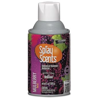 Chase Products SPRAYScents Metered Air Freshener Refill, Mulberry, 7oz, Aerosol: Industrial & Scientific