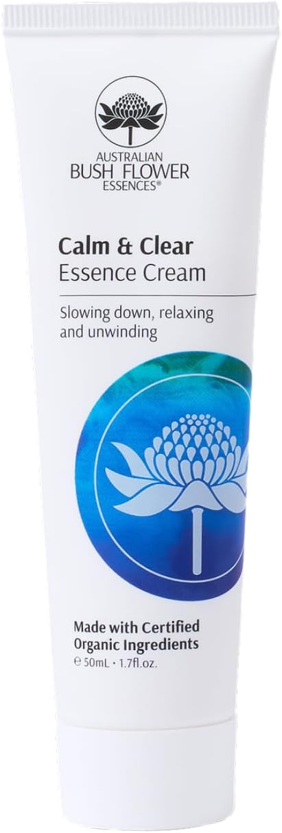 Australian Bush Flowers Love System Organic Calm And Clear Moisturiser - 50 Ml