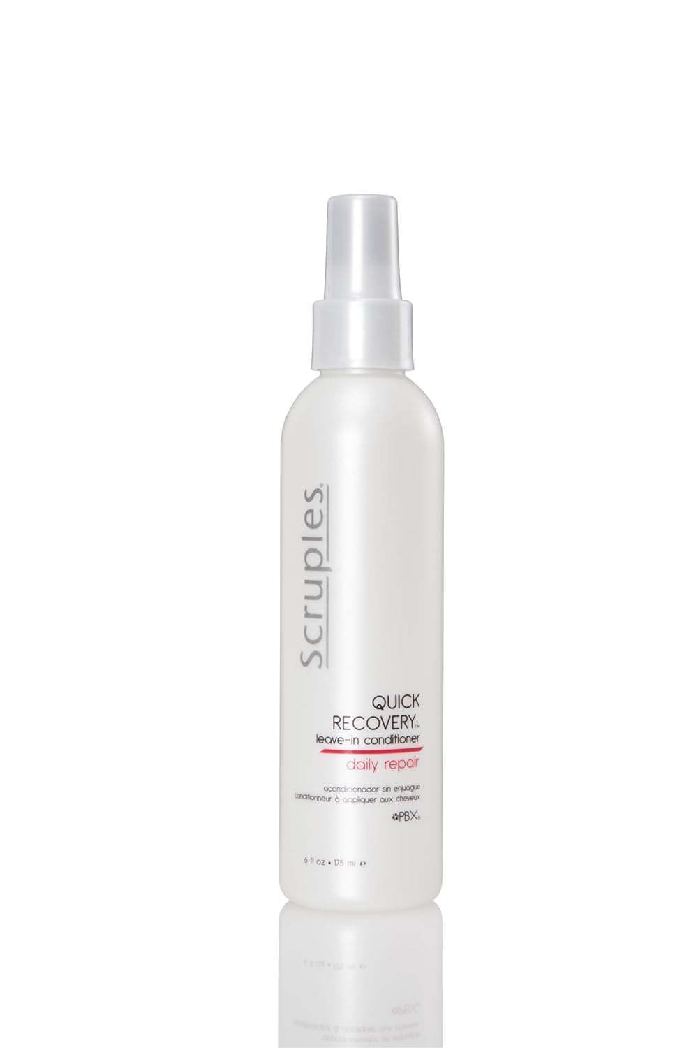 Scruples Quick Recovery Leave In Conditioner - Detangling Spray & Heat Protectant to Condition + Protect Hair - Damaged Hair Repair (6 oz) : Beauty & Personal Care