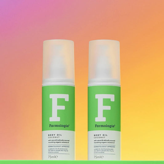 Farmologie - Coconut Body Oil, Nourishing & Hydrating For Dry & Sensitive Skin, 75Ml