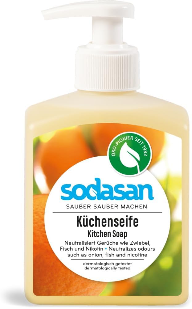Sodasan Kitchen Soap – Neutralises Odors 300Ml