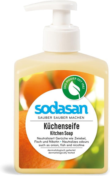 Sodasan Kitchen Soap – Neutralises Odors 300Ml