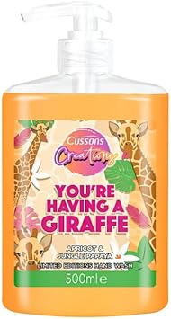 Cussons Creations Limited Edition Apricot & Jungle Papaya Hand Wash 500Ml