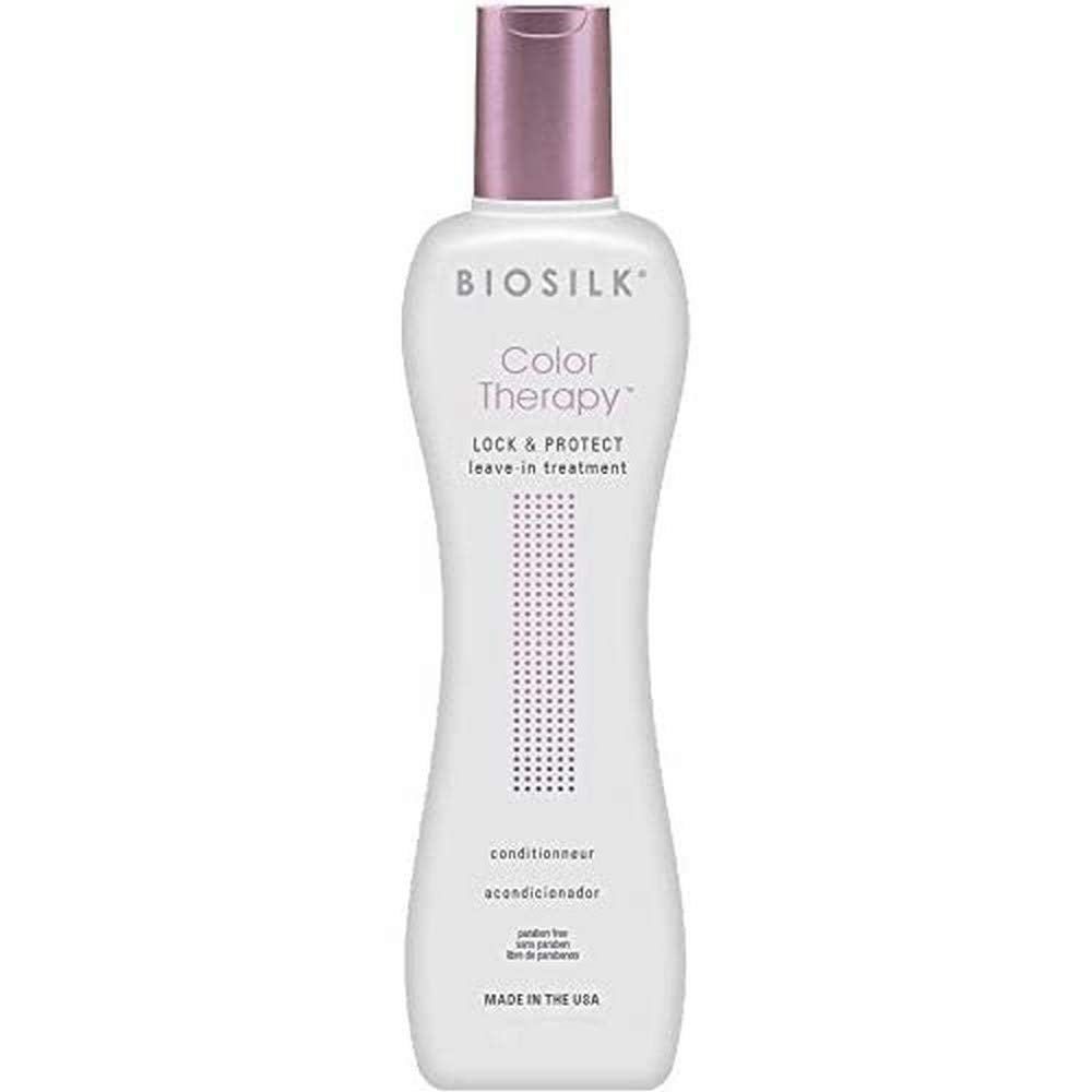 Color Therapy Lock and Protect Leave-In Treatment by Biosilk for Unisex - 5.64 oz Treatment