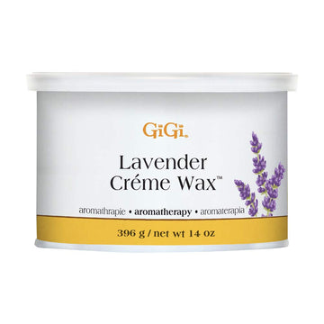 Gigi Lavender Creme Hair Removal Soft Wax, Gentle And Soothing, Extra Sensitive Skin, 14 Oz, 1-Pc