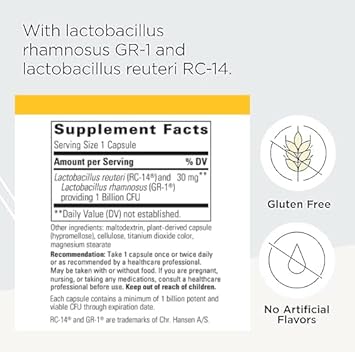 Integrative Therapeutics Pro-Flora Women'S Probiotic - Lactobacillus Rhamnosus Gr-1 And Lactobacillus Reuteri Rc-14 Strains - Urogenital And Women'S Health Support Supplement* - 30 Capsules