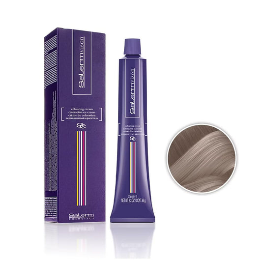 Salerm Salermsivion Hair Coloring Cream #8,12 Light Pearl Blonde For Unisex, 2.3 Ounce : Beauty & Personal Care