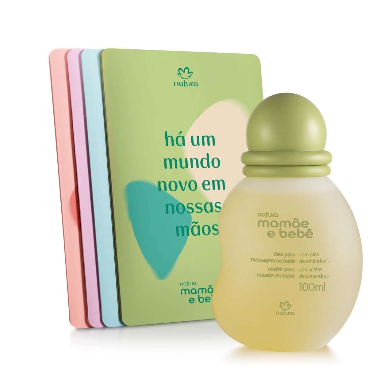 Natura - Linha Mamae e Bebe - Oleo Para Massagem no Bebe 100 Ml - (Natura - Mom & Baby Collection - Baby Massage Oil 3.38 Fl Oz)