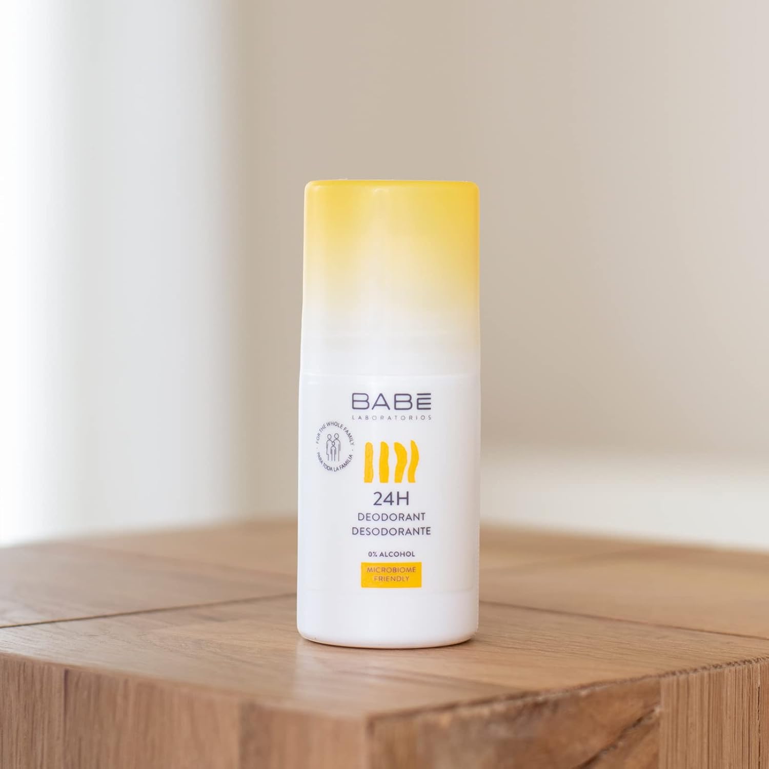 Laboratorios Babé 24H Deodorant | 0% Alcohol, Microbiome Friendly, White, 50Ml