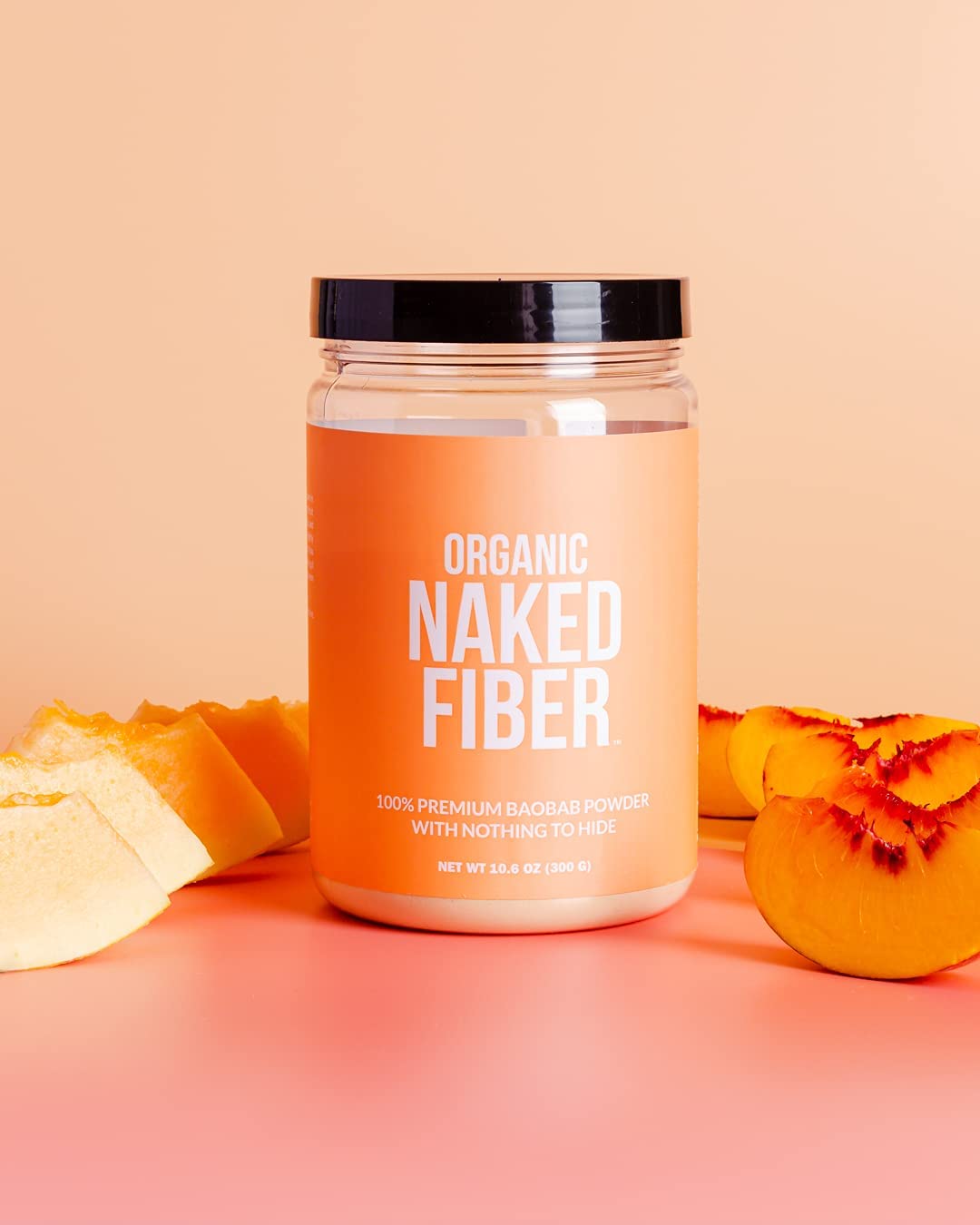 Naked Fiber Organic Baobab Powder Fiber Supplement : Health & Household