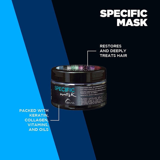 Truss Specific Mask Bundle With Ultra Hydration Plus Shampoo And Conditioner Set