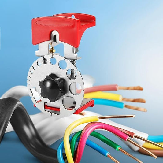 Handheld Copper Wire Stripper – Manual Cable Stripping Tool for Scrap Copper Recycling | Universal Wire Stripper Machine (Metal)