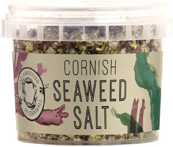 Cornish Seaweed Company Organic Cornish Seaweed Salt 70G (Pack Of 8)