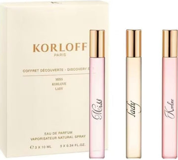 Korloff Paris Travel Giftset Set Edp 3X10Ml Edp