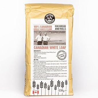 Matthews Cotswold 100% Canadian Great White Bread Flour - 16Kg Bag (Single Sack)