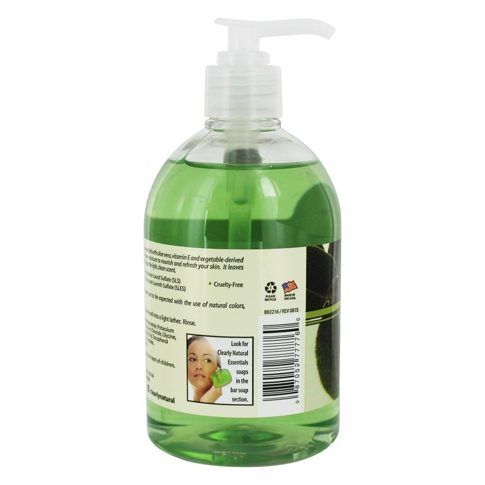 Clearly Natural Liquid Soap With Pump Tea Tree - 12 Fl Oz : Hand Washes : Beauty & Personal Care