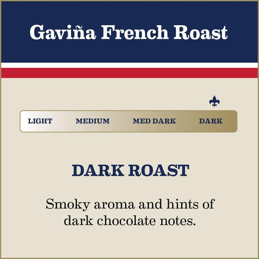 Café Gaviña French Roast Ground Coffee: Rich, Dark Roast Blend- For Espresso Machines, Lattes, And Cappuccinos- 10 Oz Can