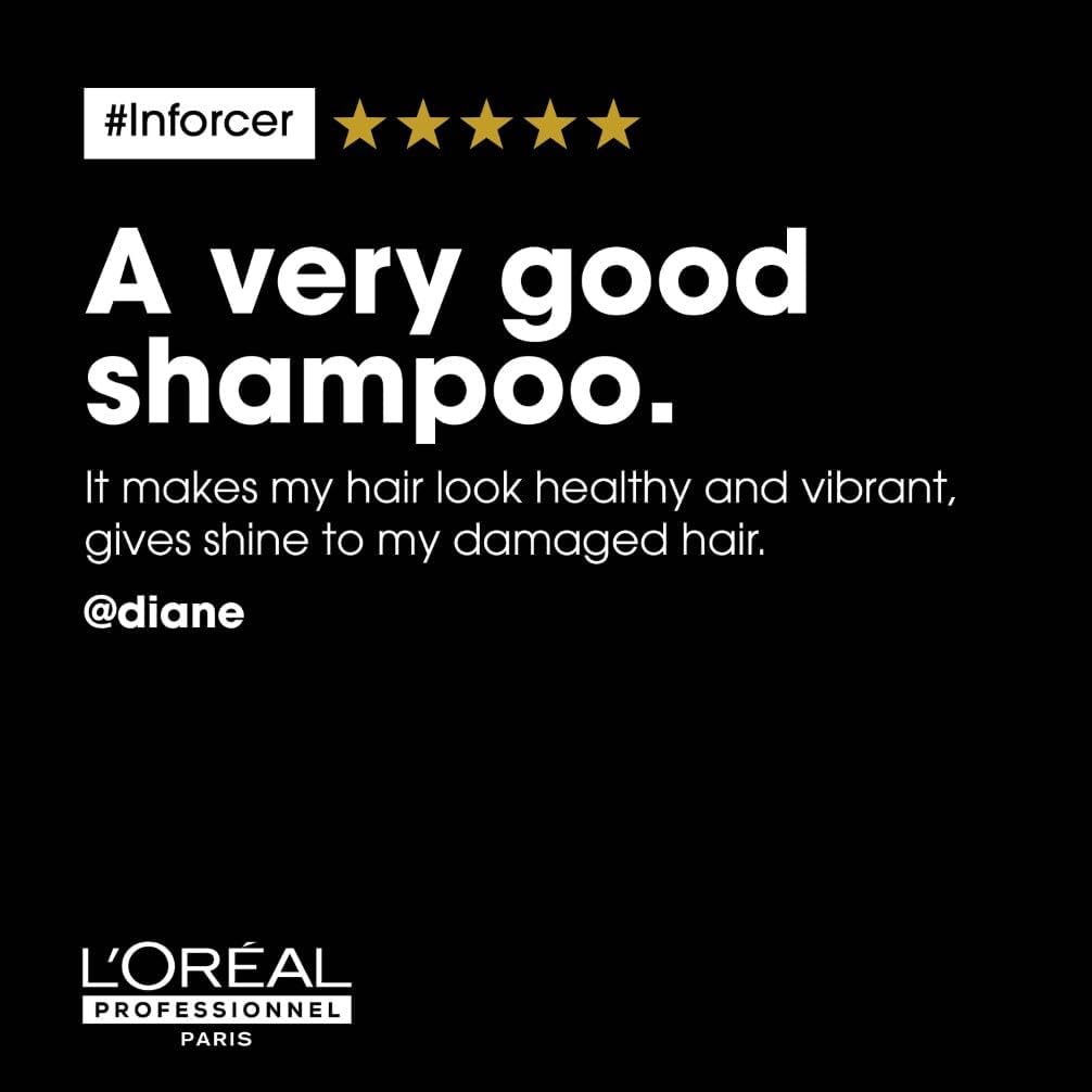 L’Oréal Professionnel | Shampoo, For Fragile, Breaking & Weakened Hair, Serie Expert Inforcer, 300 ml : Amazon.co.uk: Beauty