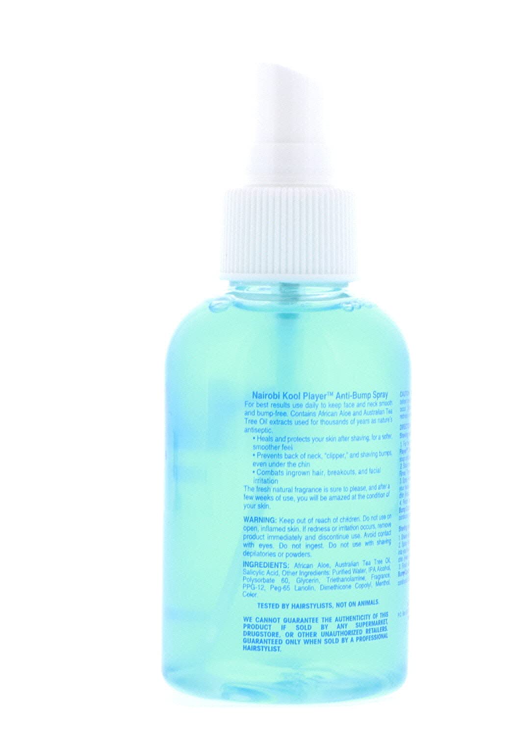 Nairobi Nbs4 Kool Player Anti-Bump Spray, 4 Ounce : Beauty & Personal Care