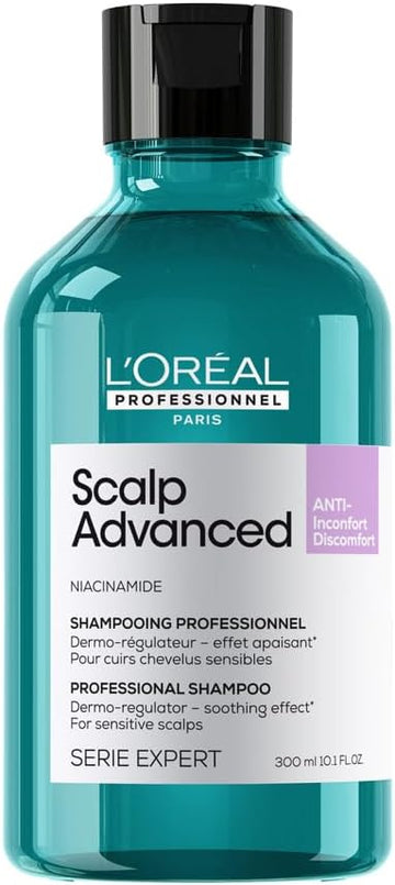 L’Oréal Professionnel Scalp Advanced Anti-Discomfort Shampoo, For Itchy And Dry Scalps, Deep Scalp Treatment