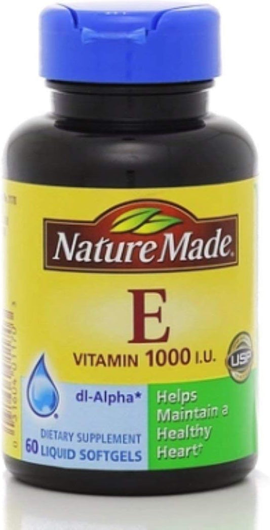 Nm Vitamin E 1000 Iu Size 60Ct Pv Vitamin E 1000 Iu 60Ct