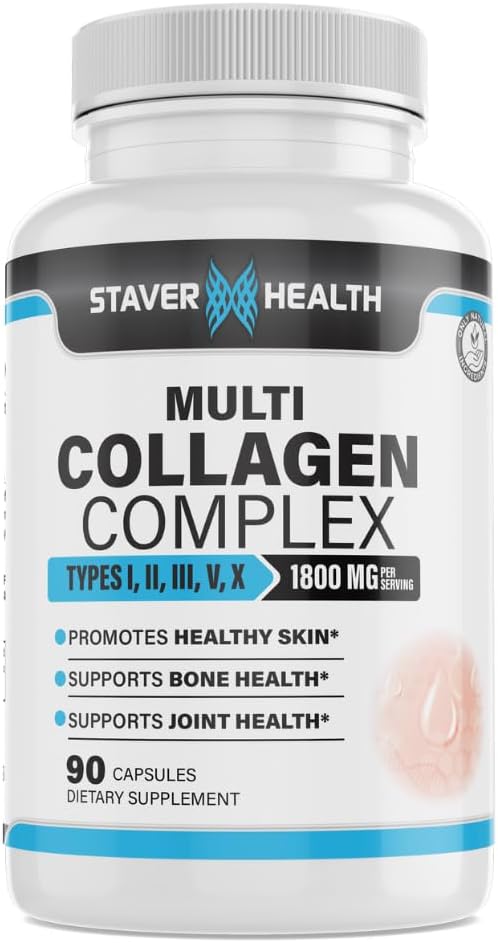 Multi Collagen Complex Types I, Ii, Iii, V, X, 90 Capsules