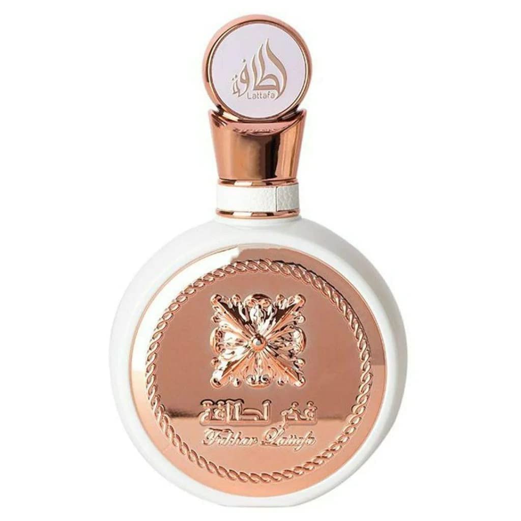 Lattafa Fakhar For Women 3 Piece Set (3.4 Oz Eau De Parfum Spray + 1.7 Oz Hair Mist + 6.7 Oz Deodorant Spray)