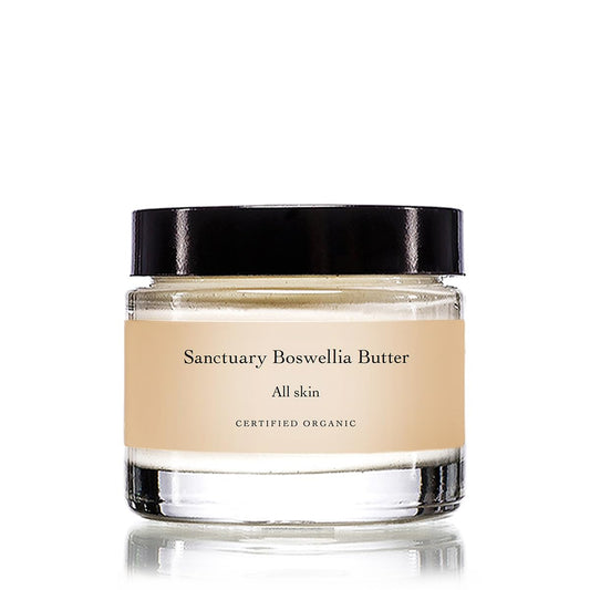 Evanhealy Sanctuary Boswellia Butter | Rich & Creamy Organic Shea To Soften & Revitalize Face & Body | Essential Oil Free Moisturizer