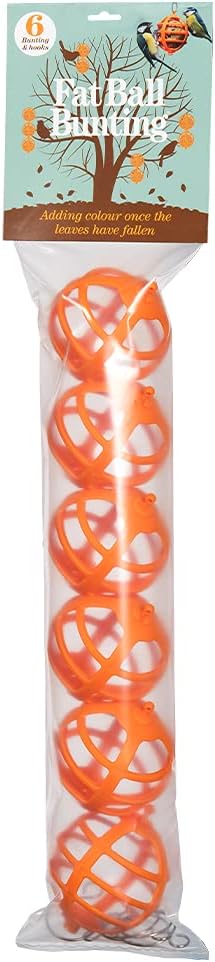 Jacobi Jayne FBB-6 Suet Ball Feeder, Orange, 540.0 mm*65.0 mm*85.0 mm?FBB-6