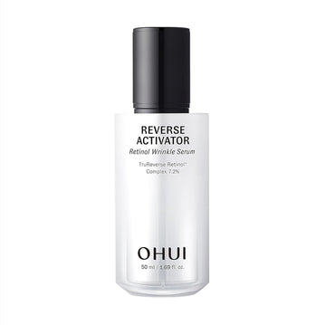 O Hui Reverse Activator Retinol Fine Wrinkle Serum | Korean Skin Care | Comfortable Retinol Serum For Face | Minimal To No Irritation | Peptide | Fine Lines & Wrinkles Visibly Reduced By 45%