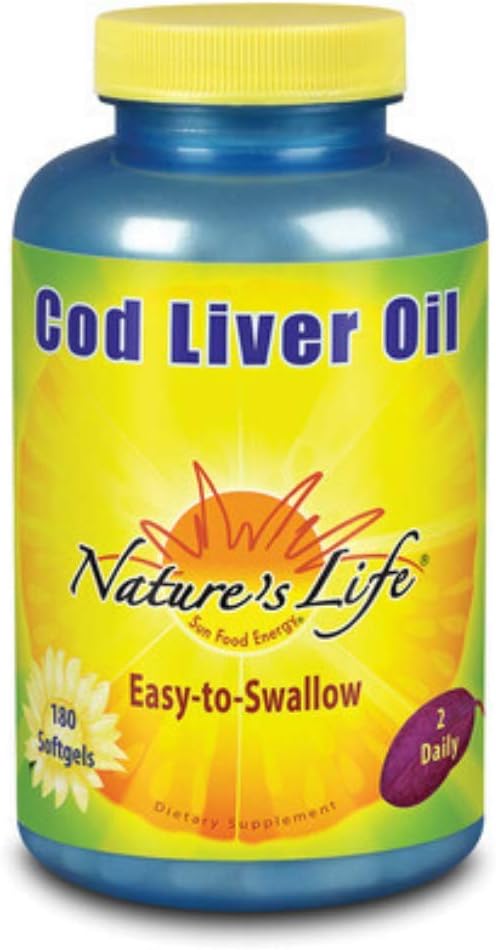 Nature's Life Cod Liver Oil Concentrate | 180 ct