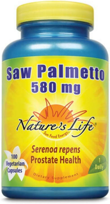 Nature's Life Saw Palmetto 500 mg | 100 ct : Health & Household