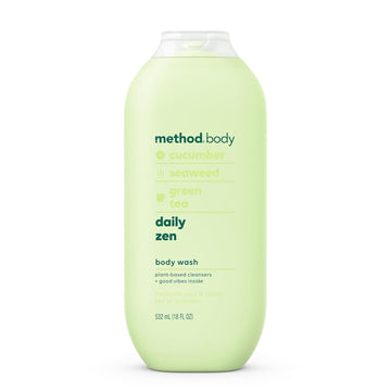 Method Body Wash, Daily Zen, Paraben And Phthalate Free, 18 Oz (Pack Of 1)