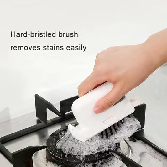 Cleaning Brush,TinyGap Multi-Functional Cleaning Brush for Window Door Tracks and Bathrooms – Removable Scrub Brush for Gap Cleaning