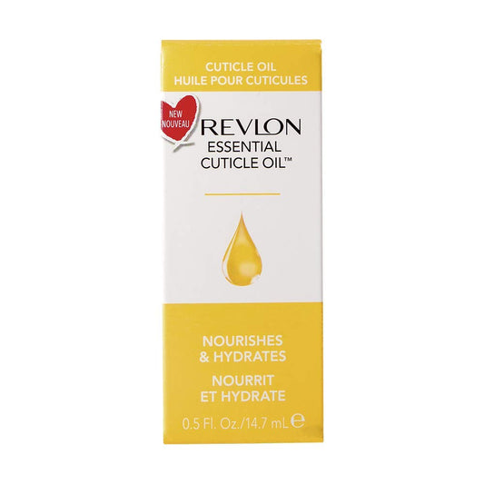 Revlon Essential Cuticle Oil, Nourishing Nail Care With Vitamin E, 0.5 Oz