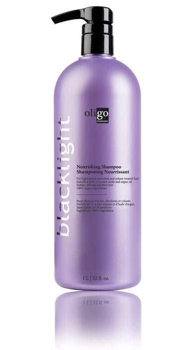 Oligo Professional Blacklight Nourishing Shampoo | Paraben Free | Moisturizing Hydration | Vegan Friendly Color Extender (32 Oz)