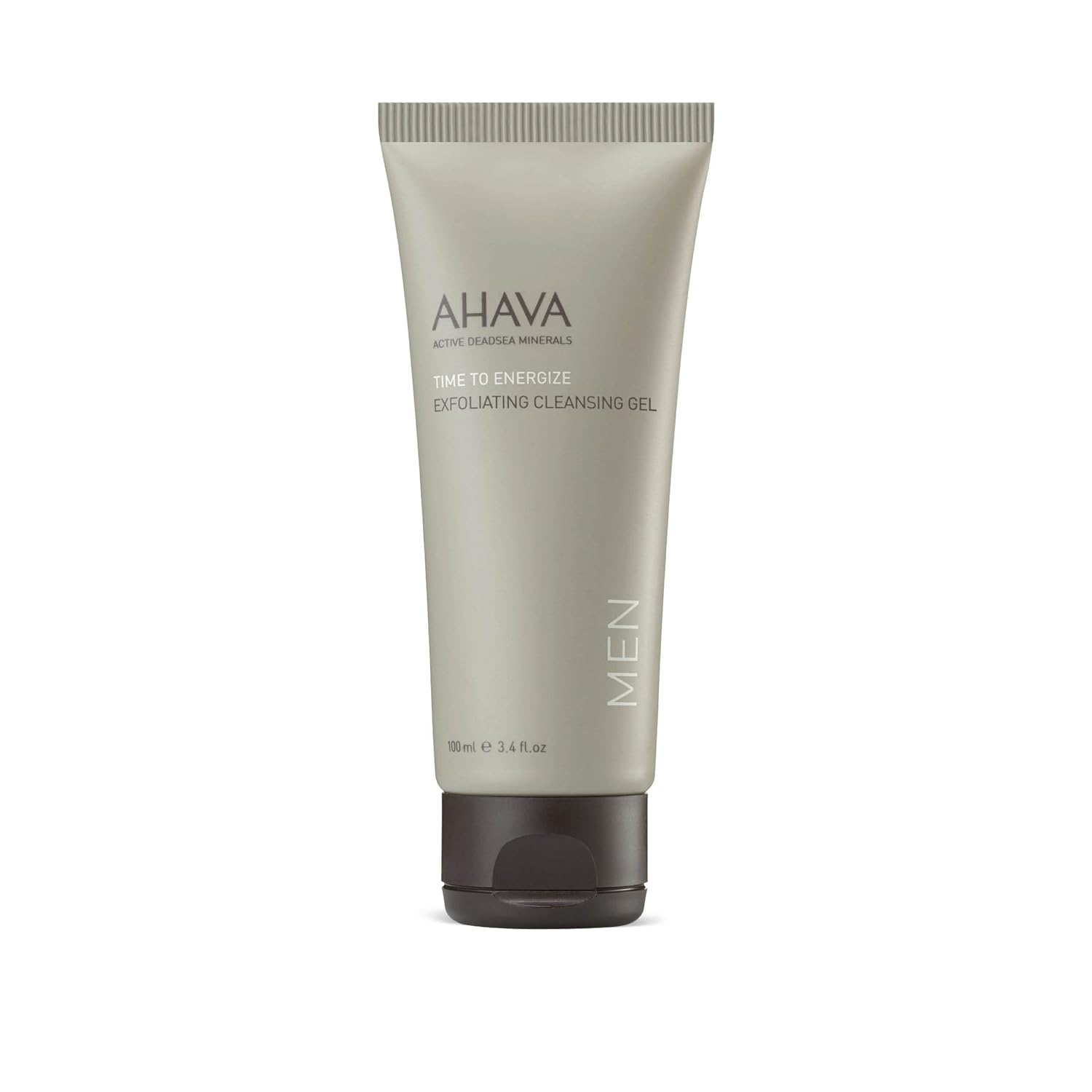 Ahava Men'S Exfoliating Cleansing Gel - Helps Against Clogged Pores, Smoothes & Cleans, Refreshes & Energizes The Skin With Exclusive Osmoter & Antioxidant Botanic Complex: G-Force, 3.4 Fl.Oz