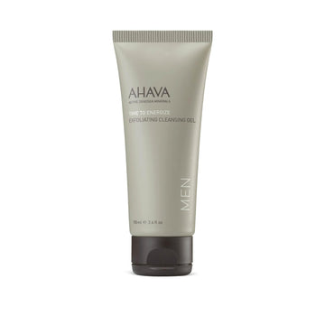 Ahava Men'S Exfoliating Cleansing Gel - Helps Against Clogged Pores, Smoothes & Cleans, Refreshes & Energizes The Skin With Exclusive Osmoter & Antioxidant Botanic Complex: G-Force, 3.4 Fl.Oz