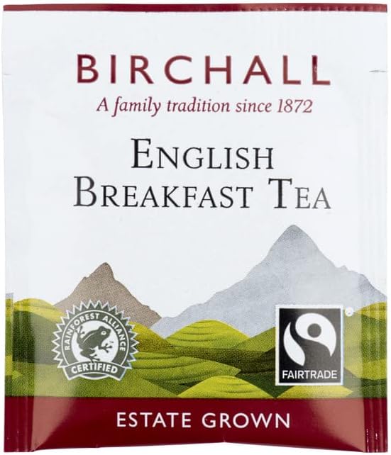Birchall Tea | Great Rift Breakfast Blend | Black Tea | 1 Pack of 20 Enveloped Plant-Based Prism Tea Bags : Amazon.co.uk: Grocery
