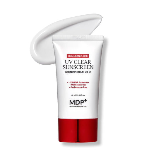 Mdp Spf55 Uv Clear Sunscreen And Red Lacto Collagen Grinding Face Ampoule Balm Stick Bundle