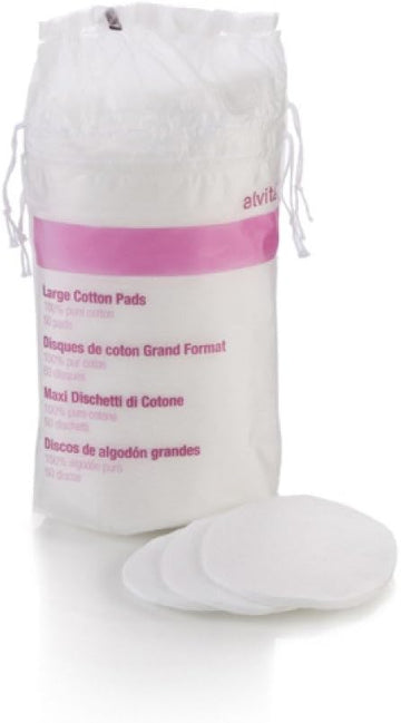 Alvita C/Wool Babypads Lge