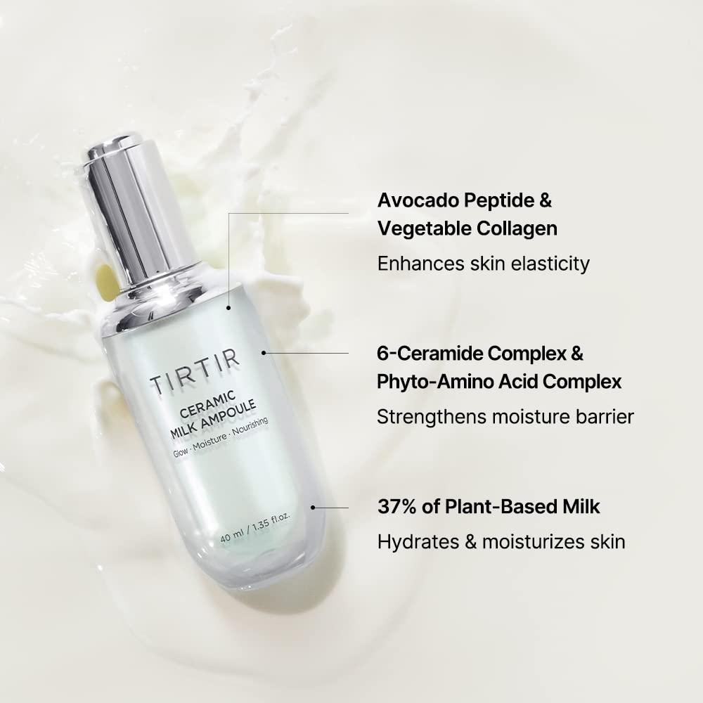 Tirtir Ceramic Milk Ampoule (1.35 Fl Oz) : Beauty & Personal Care